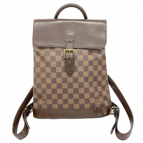 LOUIS VUITTON Brown Damier Backpack - Picture 1 of 13